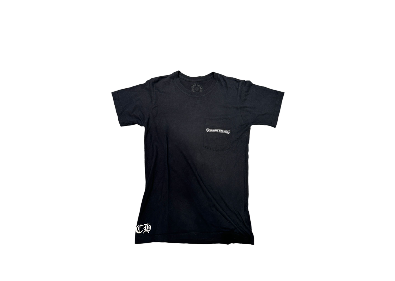Chrome Hearts Star Scroll Label T-Shirt - Black