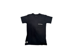 Chrome Hearts Star Scroll Label T-Shirt - Black