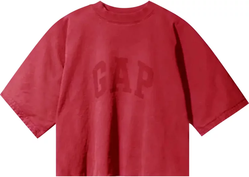 Yeezy x Gap Engineered by Balenciaga No Seam Dove T-Shirt - Red (SS22)