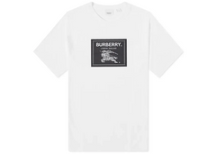 Burberry Roundwood Logo T-Shirt - White