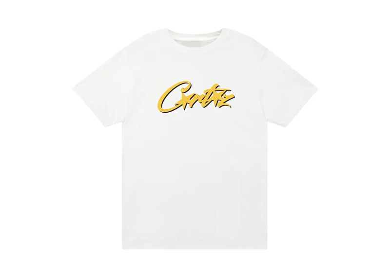 Corteiz Allstarz T-Shirt - White/Yellow (SS23)
