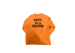 Gallery Dept French Collector Long Sleeve T-Shirt - Orange