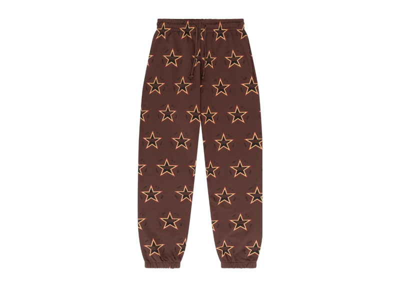 Denim Tears Star Monogram Sweatpants - Brown