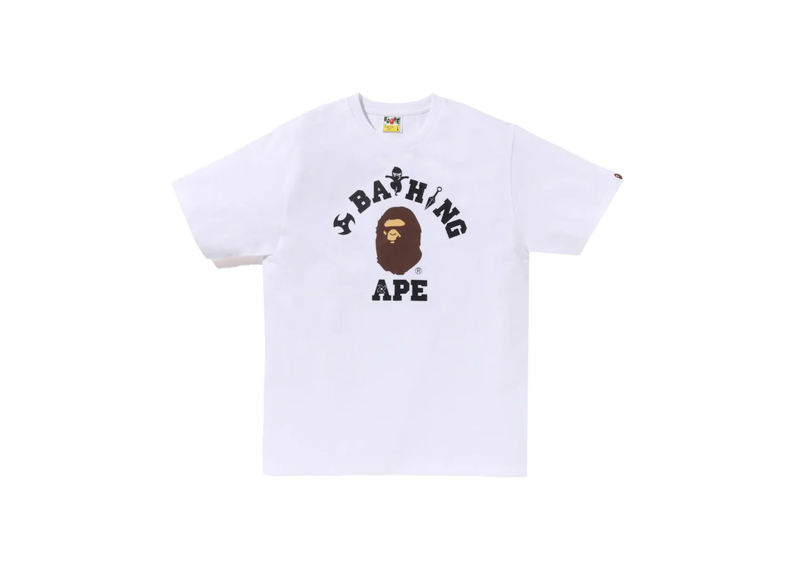 BAPE Ninja College Tee White