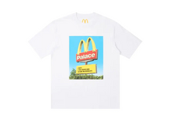 Palace x McDonalds Sign T-Shirt - White