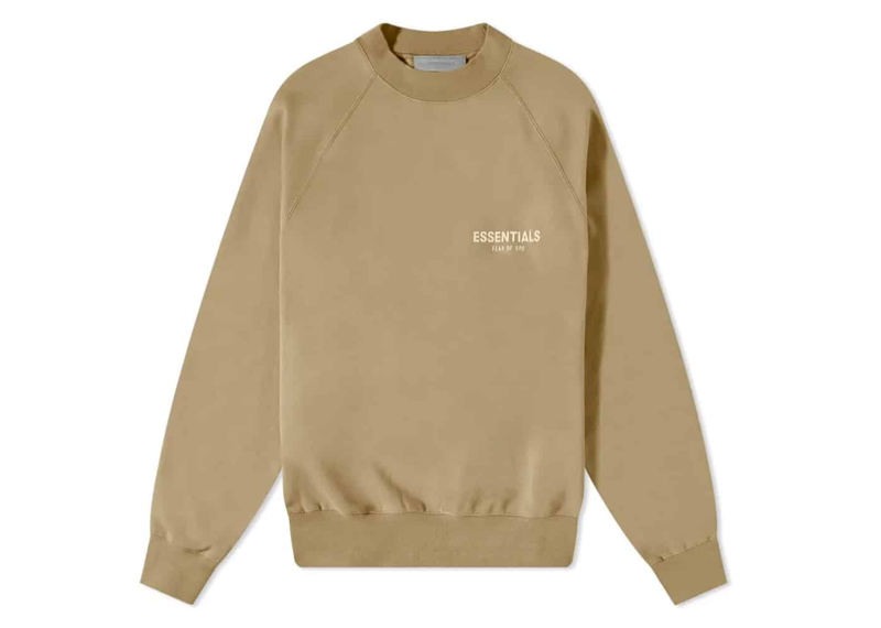 Fear Of God Essentials Crewneck - Oak (SS22)