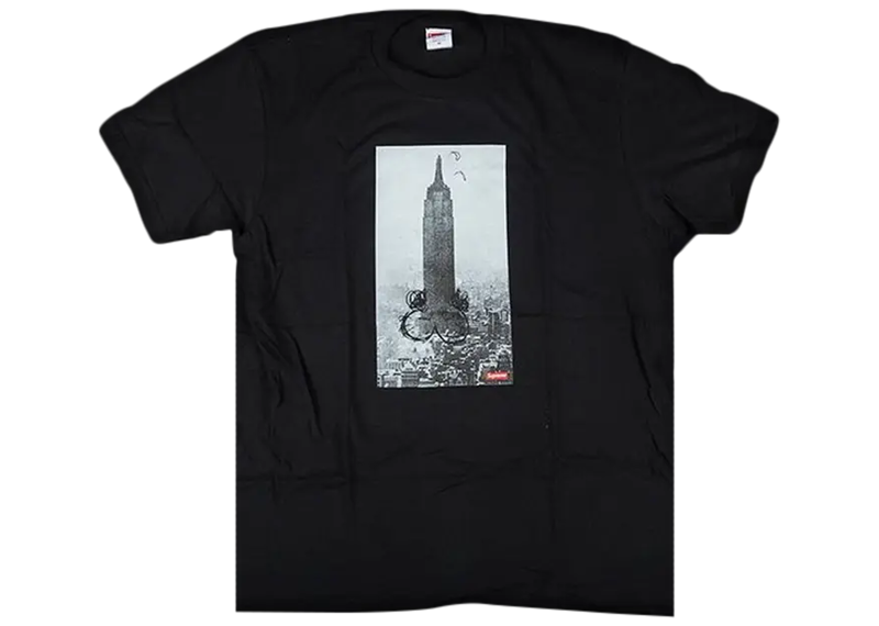 Supreme Mike Kelley The Empire State Building Tee Black