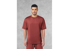 The Giving Movement Unisex Oversized T-Shirt - Dusky Maroon