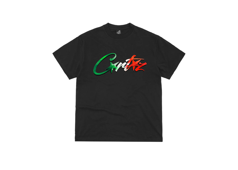 Corteiz Italia Allstarz T-Shirt - Black