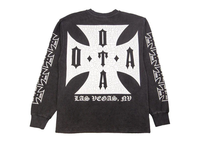 On The Arm Choppa Thermal L/S Tee Black