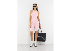 The Giving Movement High Neck Vest - Marshmallow Pink