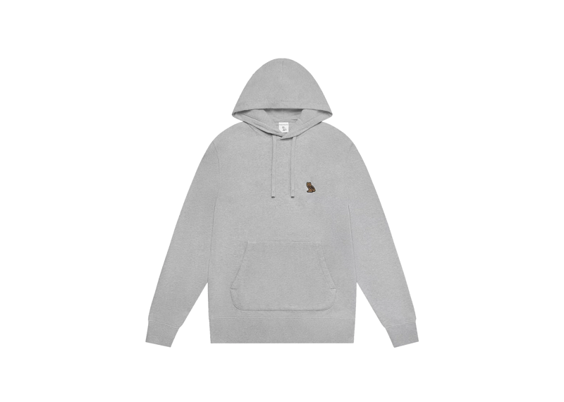 OVO Essentials Owl Hoodie Grey