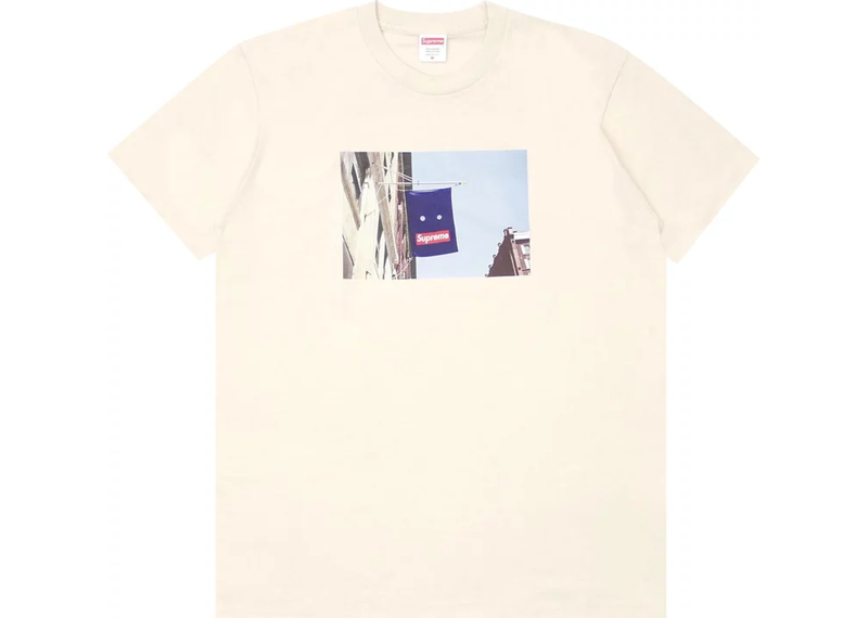 Supreme Banner Tee Natural