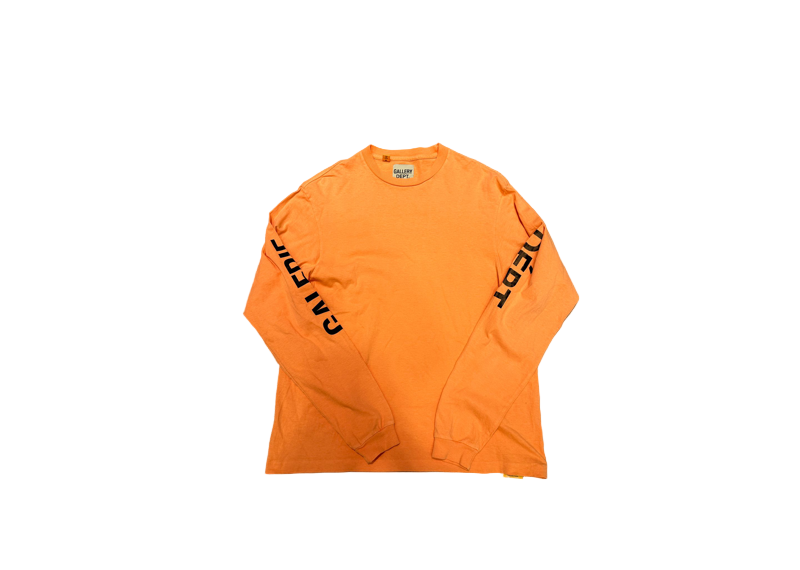 Gallery Dept French Collector Long Sleeve T-Shirt - Orange