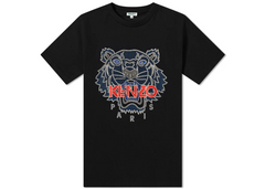 Kenzo Silicone Scuba Tiger T-Shirt - Black
