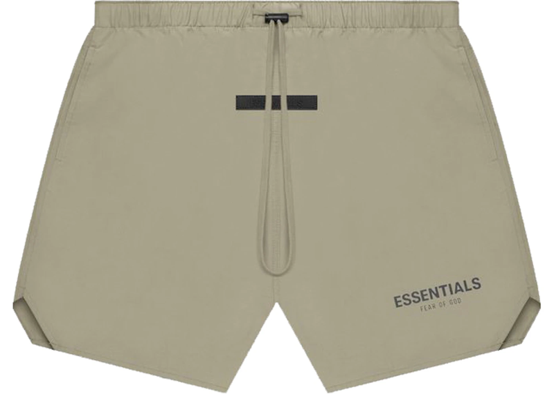 Fear of God Essentials Nylon Volley Shorts - Pistachio (FW21)