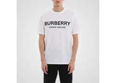 Burberry Letchford Logo T-Shirt - White