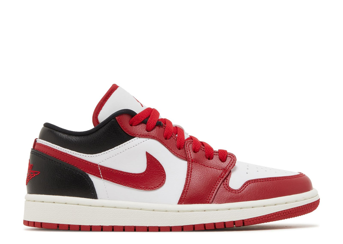 Wmns Air Jordan 1 Low White Gym Red