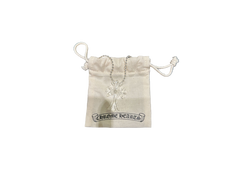 Chrome Hearts Silicone Rubber Cross Necklace - Clear