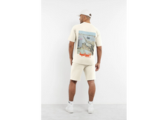 The Giving Movement Oversized Landscape Print T-Shirt - Ivory