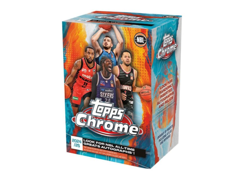 Topps 2024/2025 Chrome NBL Basketball Value Blaster Box