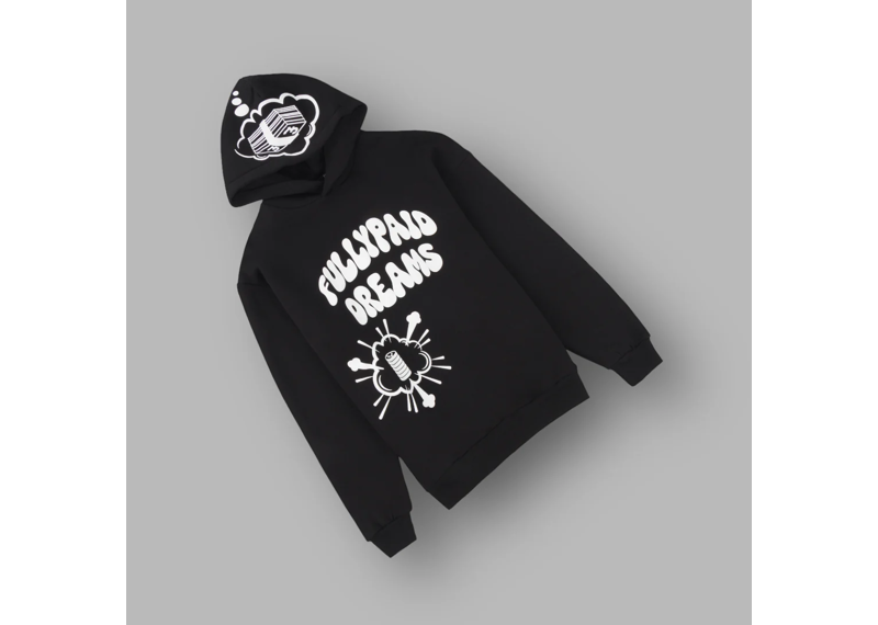 FullyPaid Clothing Dreams Hoodie - Black/White