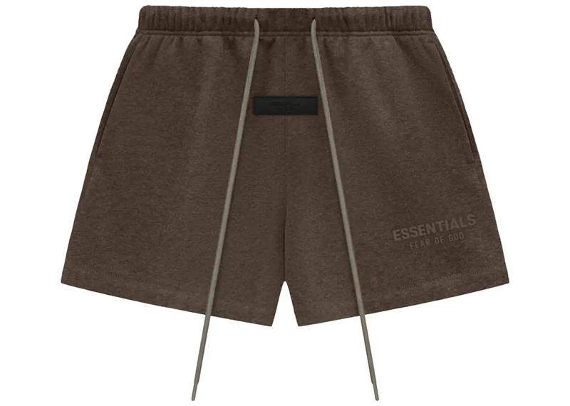 Fear Of God Essentials Sweatshort - Heather Wood (SS24)