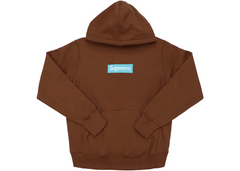 Supreme Box Logo Hooded Sweatshirt (FW17) Rust