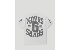 Geedup Co MVRS N SHKRS T-Shirt - White/Grey