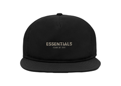 Fear of God Essentials x New Era Retro Crown 9Fifty Strapback - Black (FW22)