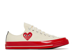 Comme des Garcons Play x Chuck 70 Low Pristine Red