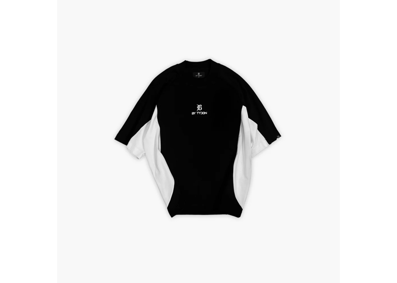 By Tydon Panel T-Shirt - Black