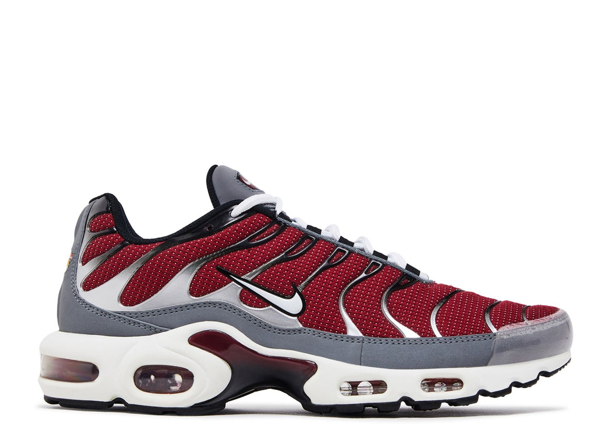 Air Max Plus Team Red Cool Grey