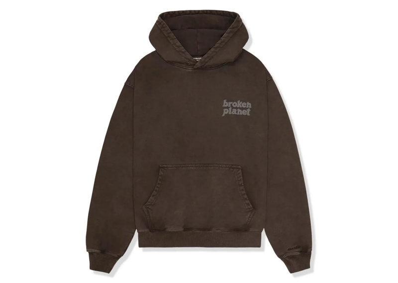 Broken Planet Basics Hoodie - Washed Mocha Brown (FW23)