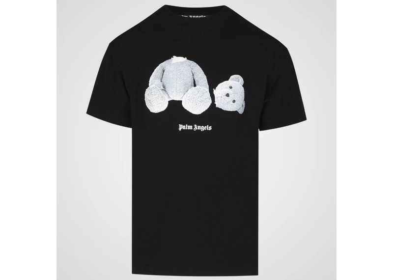 Palm Angels Ice Bear T-Shirt - Black