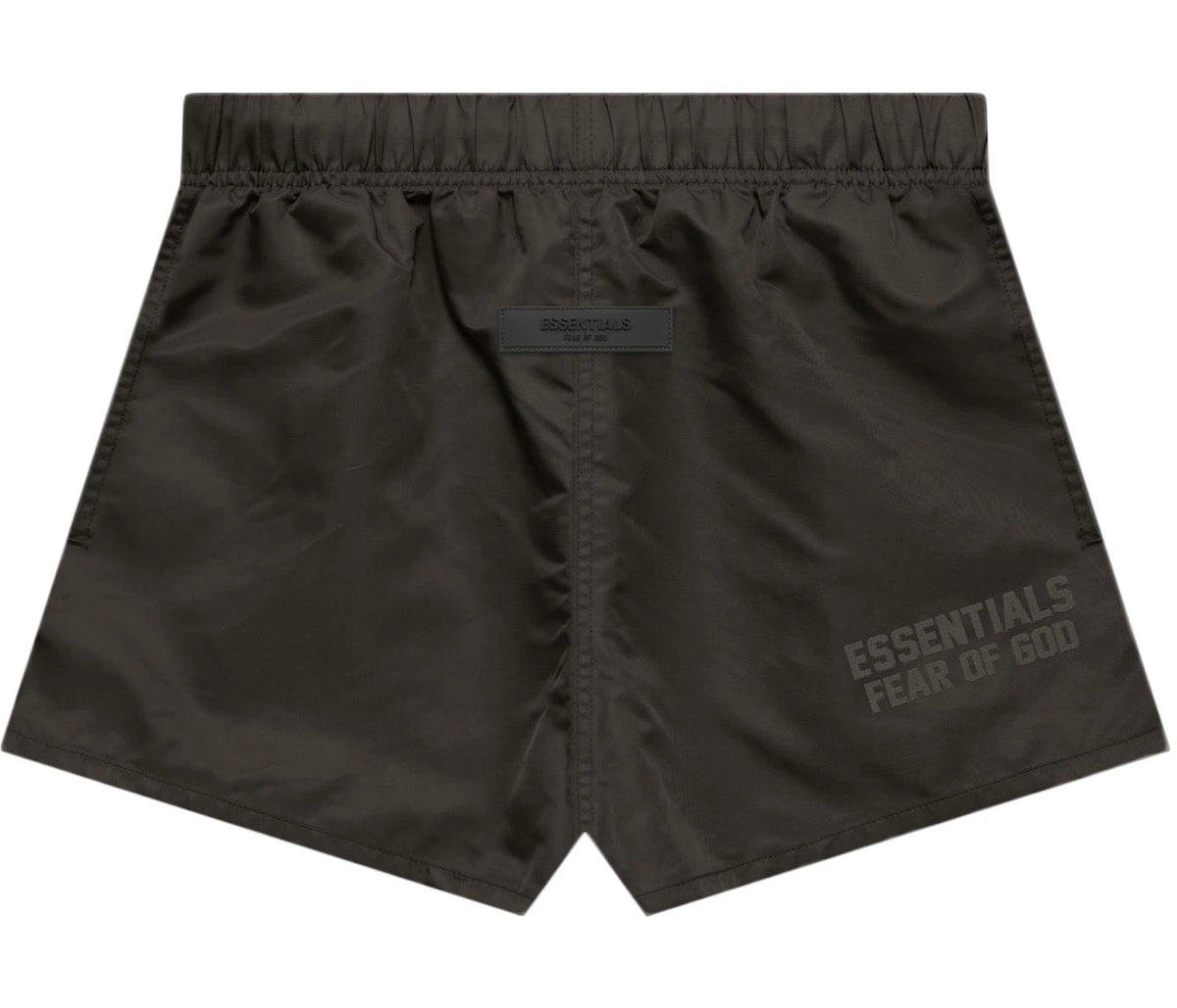 Fear of God Essentials Nylon Running Shorts Off Black
