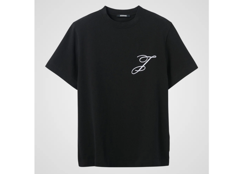Jacquemus Le T-Shirt Logo Black