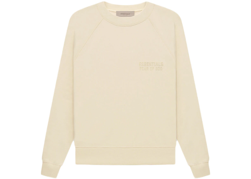 Fear Of God Essentials Crewneck - Egg Shell (SS22)