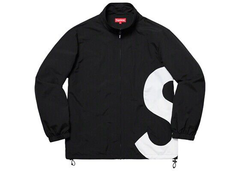 Supreme S Logo Track Jacket Black