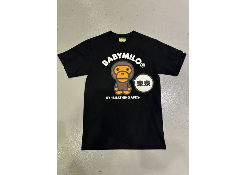 BAPE Baby Milo Japan T-Shirt - Black