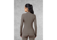 The Giving Movement Fitted Running Top - Mushroom