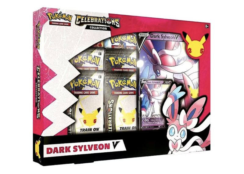 Pokemon TCG 25th Anniversary Celebrations V Box Dark Sylveon V