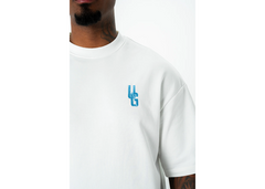 Undrground Empire Street T-Shirt - White/Blue