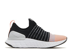 React Phantom Run Flyknit 2 Black Team Orange