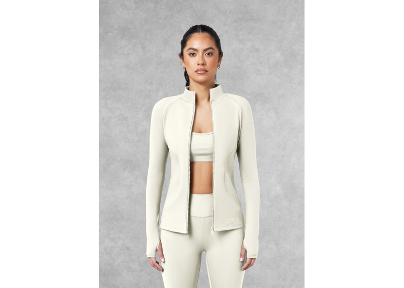 The Giving Movement Fitted Running Top - Off White