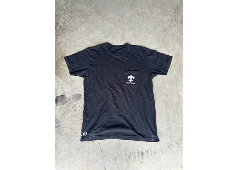 Chrome Hearts Fleur De Lis Scroll T Shirt Black