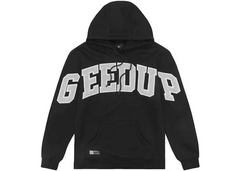 Geedup Co Team Logo Hoodie - Black/Grey (2022)