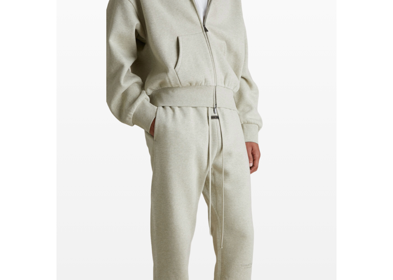 Fear of God Essentials Vintage Fleece Sweatpants - Heather Stone (SS25)