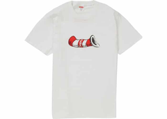 Supreme Cat in the Hat Tee White