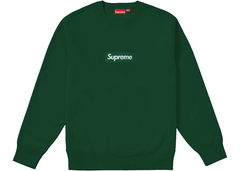 Supreme Box Logo Crewneck (FW18) Dark Green